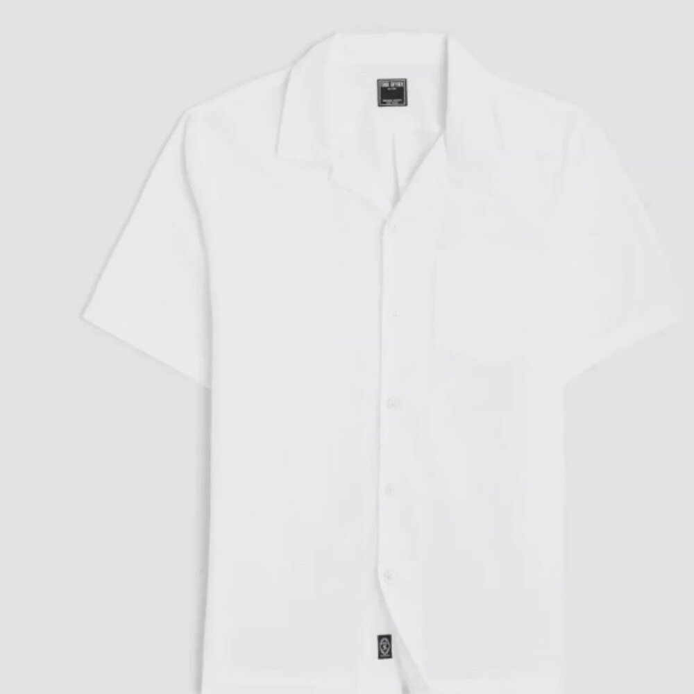 Todd Snyder NWT Men's Medium Summerweight Cafe Shirt in White